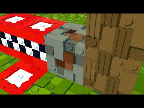 Minecraft PE: LEGO POM/PBR Texture (Brixel Port from Java Edition) SHADER
