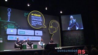 Primeiro bloco do Jornal do Consumidor edição especial no 9º Fórum Instituto Unimed/RS
