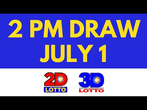 2pm Lotto Result Today July 1 2023 [Swertres Ez2]