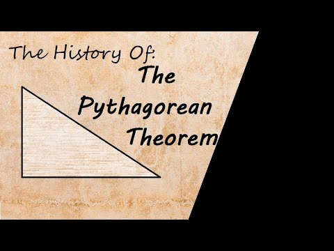 The History of the Pythagorean Theorem