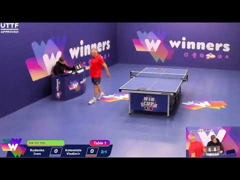 WINners CUP table 1 12.09 Rudenko Ivan - Kolomiets Vladimir 10:30