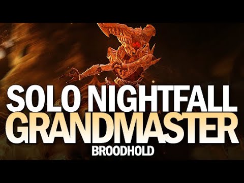 Solo Grandmaster Nightfall Broodhold [Destiny 2]