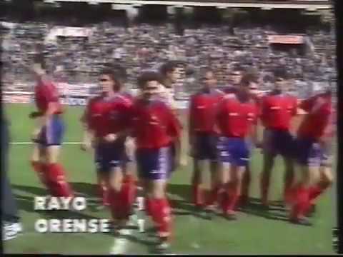 T 94/95: X8, 2A - Rayo Vallecano vs CD Ourense (1-1)