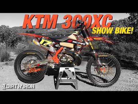 KTM 300 XC - dirt bike build for the show