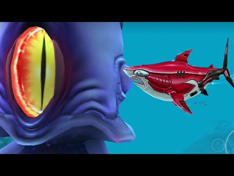ACE SHARK vs COLOSSAL SQUID BOSS BATTLE PART 3 - Hungry Shark World