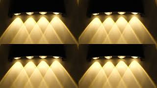 YENİ ÜRÜN AH07-07301 8W DEKORATİF LED APLİK 3000K