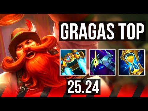 GRAGAS vs DARIUS (TOP) | EUW Master | 25.24