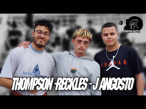 THOMPSON VS RECKLES VS J ANGOSTO | TRIPLE AMENAZA  |CLASIFICATORIA NACIONAL PANDORA