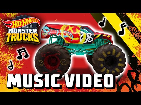 Live Fast Crush Hard 😎 ft. Monster Truck DEMO DERBY! Official MUSIC VIDEO 🎶 | Hot Wheels