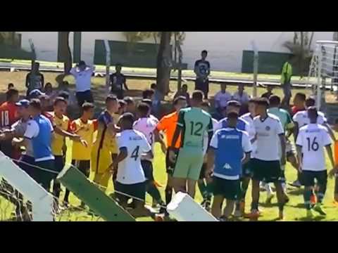 Confusão - GEC X Trindade - 18/06/2016 - Final do jogo