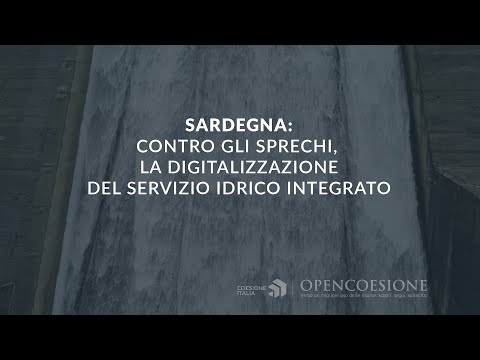 Sardegna: la digitalizzazione del servizio idrico integrato
