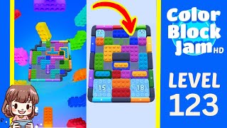 Solusi Level 123 Color Block Jam