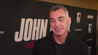John Wick 10th Anniversary AMC Century City 15 - itw Chad Stahelski (Official video)