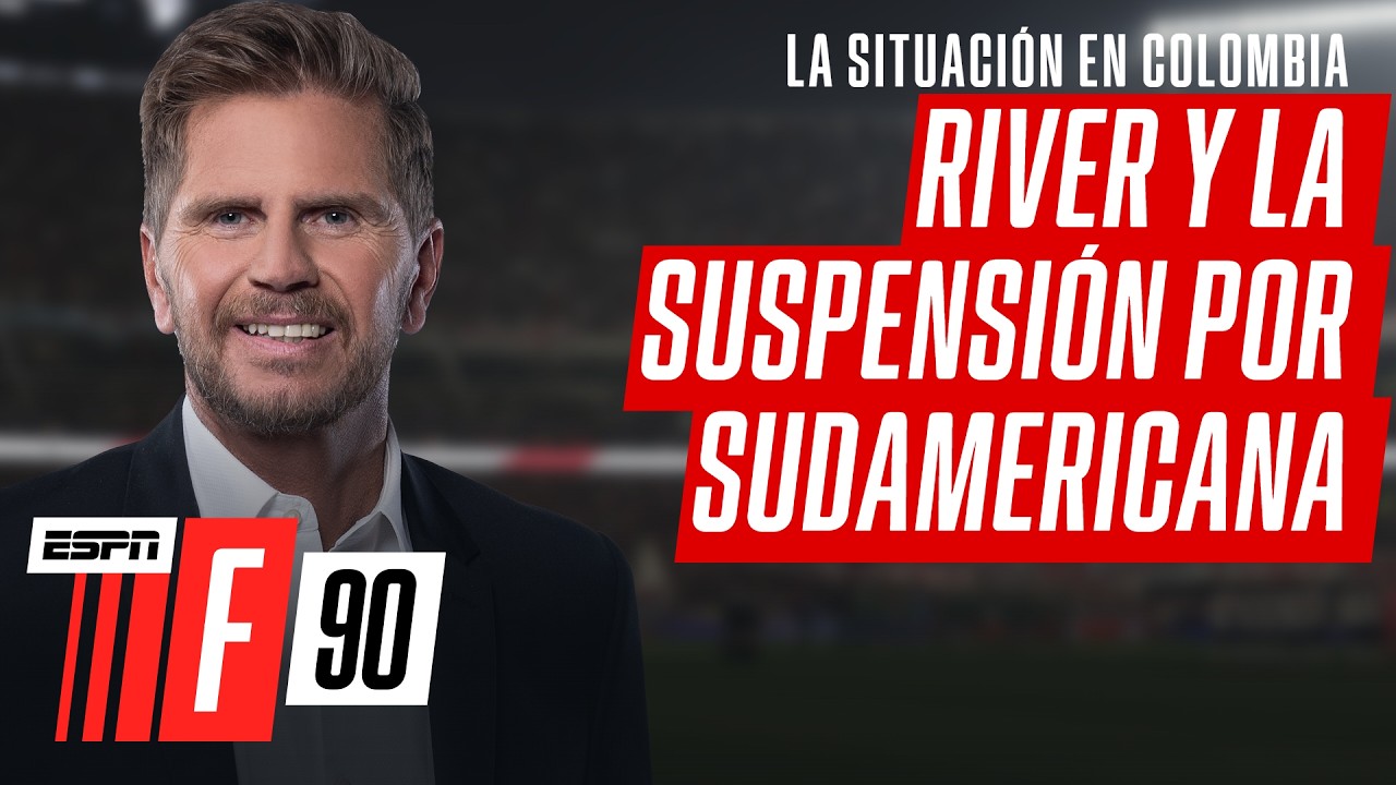 LA SUSPENSIÓN DEL DUELO POR SUDAMERICANA DE RIVER: INFORMACIÓN EN #ESPNF90