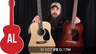Video thumbnail for Martin D-1GT vs D-17M - Can you hear the difference? by Acoustic Letter