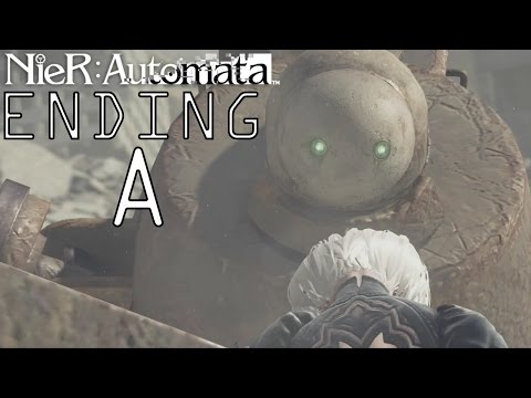 Nier: Automata - Walkthrough Gameplay Part 11 - Ending A (PS4)