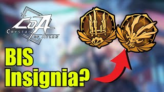 Quick Guide on Circuits and Insignia! Crystal of Atlan