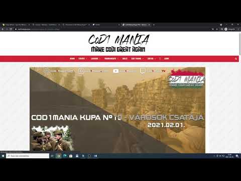 CoD1Mania Kupa #10 – Városok csatája - Magyar Call of Duty 1 online kupa rájátszás sorsolás