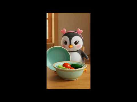 Healing Moments #1 | 60 Seconds of Cute Penguin Calm 🐧✨ (AI Animation)