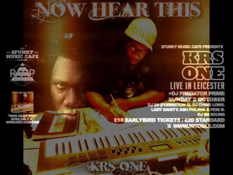 KRS- One LIVE IN LEICESTER 2016 (Advert)
