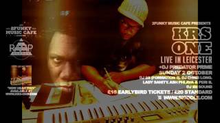 KRS- One LIVE IN LEICESTER 2016 (Advert)