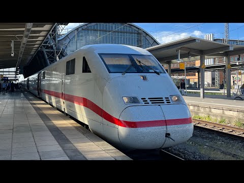 Fahrt im ICE 633 nach Fulda