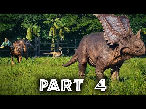 Jurassic World Evolution Gameplay Walkthrough Part 4 - ISLAND 2 ISLA MUERTA
