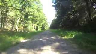 preview picture of video 'Norton Rail Trail June 2014 virtual cycling bike training'