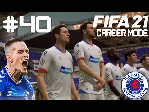 CHAMPIONS LEAGUE DISASTER! FIFA 21 RANGERS CAREER MODE -   EPISODE 40