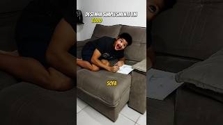 COMO é SER desenhista CRIANÇA👶🏽✍🏽😂#shorts #shortfeed #desenhista #artista #summerofgoals #desenhando