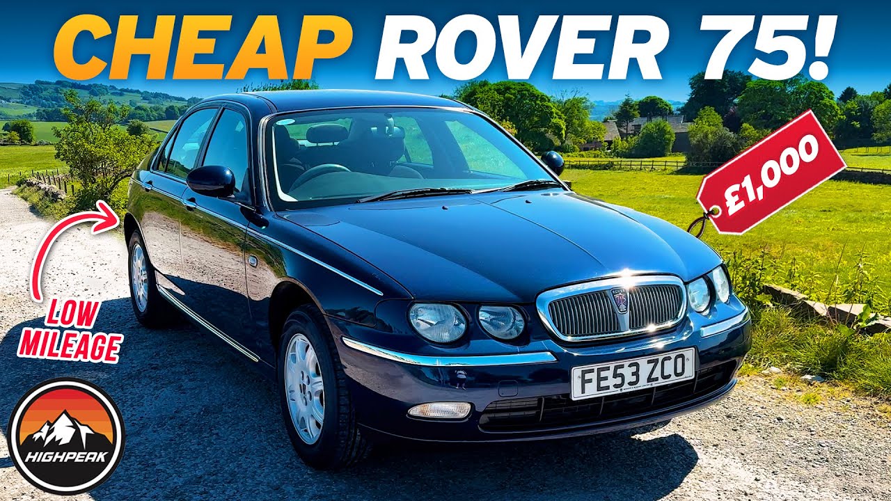 I BOUGHT A CHEAP ROVER 75 WITH IMPOSSIBLY LOW MILES FOR £1,000!