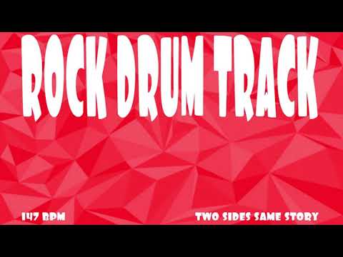 ROCK DRUM TRACK - 147 BPM (FREE)