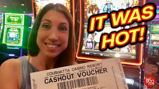 IT'S HOT!! 😮 BIG WIN 🤑 on Money Link Slot Machine at Coushatta Casino #slots