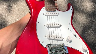 Video thumbnail for Cort G200 Electric Guitar not to shabby by Lockdown Guitars