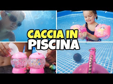 CACCIA AL TESORO IN PISCINA 💦: 10 Sorprese nell'Acqua