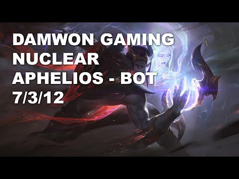 DAMWON Gaming Nuclear Bot Aphelios vs Kalista - KR Challenger Patch 10.9