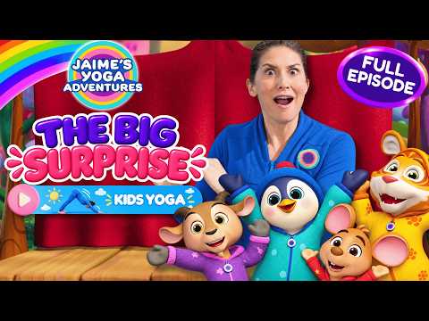The Big SURPRISE! | Jaime's Yoga Adventures - Yoga with the Wunzies!