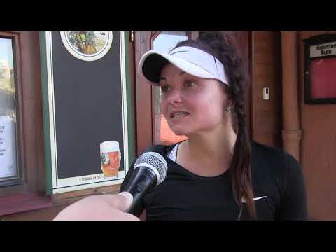 Monika Svobodova po vítězství ve  2. kole BTC Cupu Brno 2018
