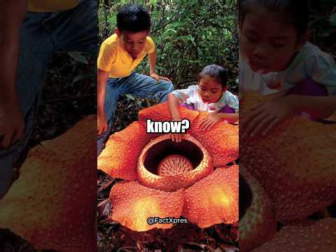 🌼🪲 Beyond Blossom: The Gigantic Rafflesia arnoldii, World's Largest Flower #GiantFlower #rafflesia