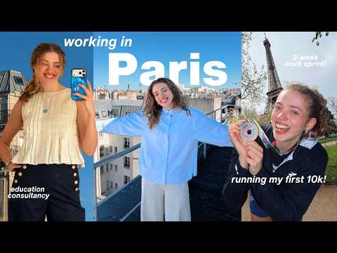 Productive Work Week in My Life!! (paris, running my first 10k, consultancy)