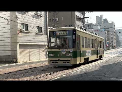 広島電鉄路面電車　2023.03.12 小網町