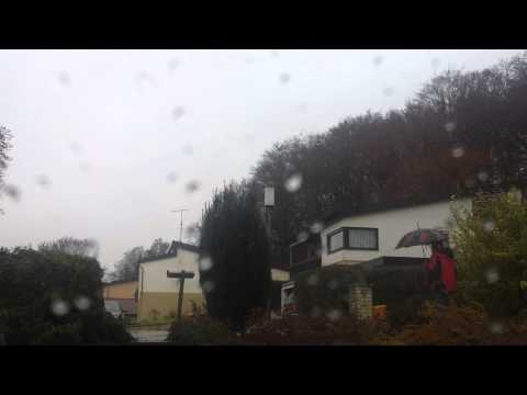 SCHNEE IM OKTOBER! Erster Schneefall auf der Alb