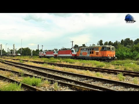 2143 005RTS Dieselok&"Sisi"ÖBB 1014 014, 02 & 011 E-Loks Spre/To Hungary din/from Episocpia Bihor