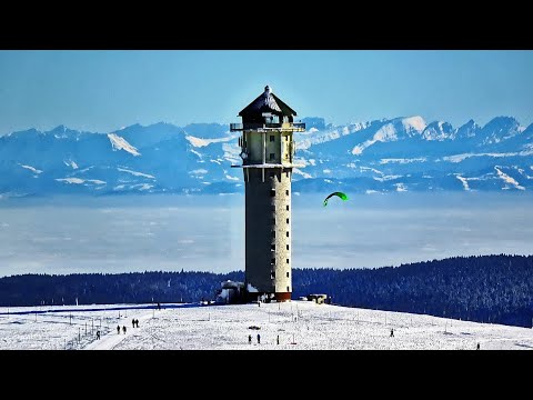 Alpenpanorama (Nahaufnahme) vom Feldberg, 1493 M | Hochschwarzwald 🇩🇪