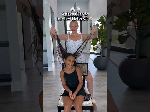 Why does it make her look so grown up?🥹🥲 #hairstyle #hairinspo #hairidea #hairturtorial #curlyhair