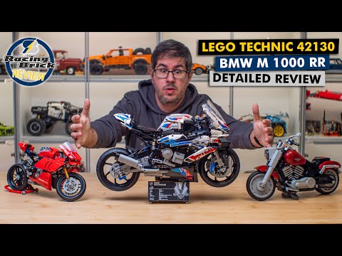 Technic LEGO® Technic BMW M 1000 RR 42130 Modelio konstravimo rinkinys (1 925 dalys) Rinkinys 42130 video