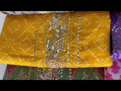 Jaipuri Hand Work Cotton Salwar Suit