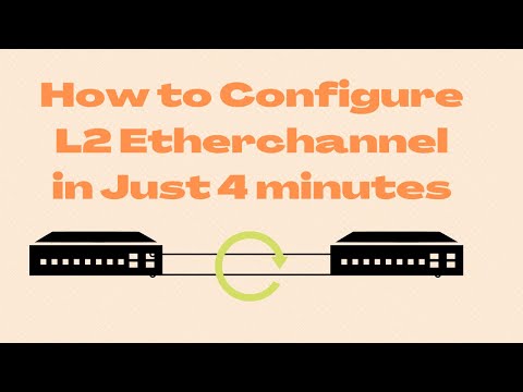 How to Configure Layer 2 Etherchannel (LACP) in Cisco Switch