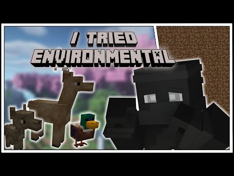 THIS MOD IMPROVES MINECRAFT BIOMES - I Try Environmental (Forge 1.16.5)