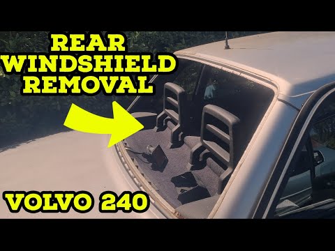How to remove a windshield